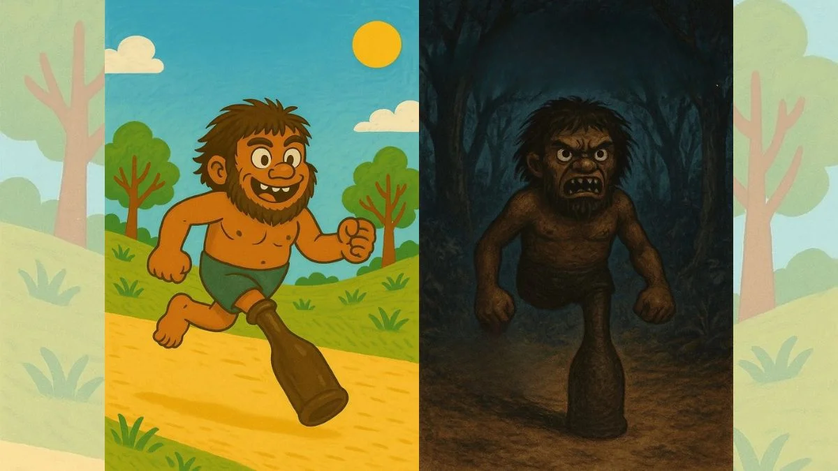 5 lendas de Pirenópolis para conhecer neste Halloween O aspecto mais interessante do Pé-de-Garrafa é que sua presença seria percebida antes mesmo de alguém conseguir enxergá-lo.