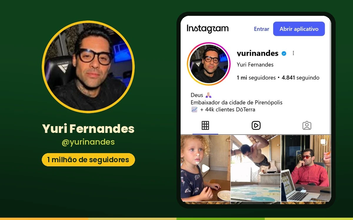 Correção: três influenciadores que também mostram Pirenópolis para o Brasil Três influenciadores que também mostram Pirenópolis para o Brasil