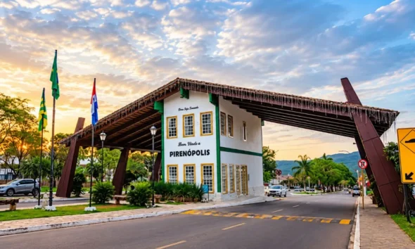 Portal de entrada da cidade de Pirenópolis ganha cara nova Portal de entrada da cidade de Pirenópolis ganha cara nova